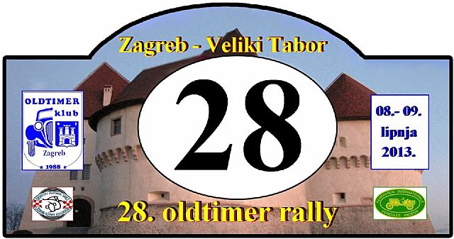 28. rally, Zagreb - Veliki Tabor - Zagreb, 08. i 09. lipnja 2013. 