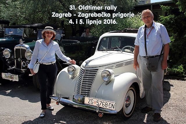 31.Oldtimer rally, Zagreb-Zagrebačko prigorje.