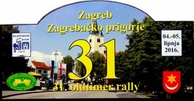 31.Oldtimer rally, Zagreb-Zagrebačko prigorje.