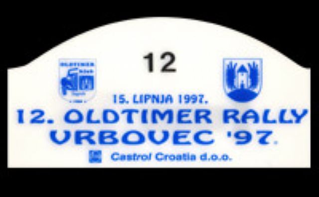12. Oldtimer rally VRBOVEC 97