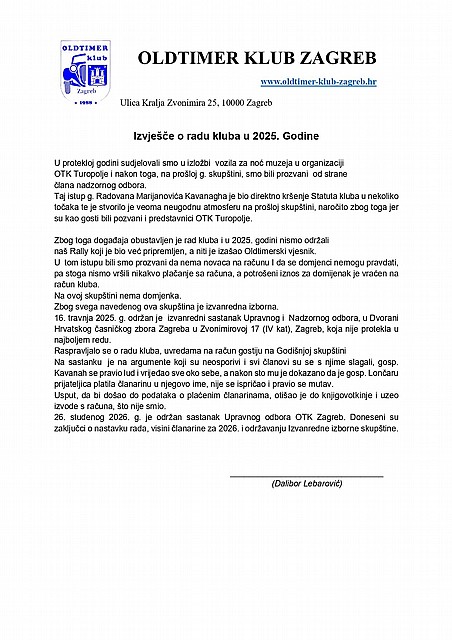 Izvanredba izborna skupština